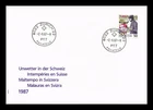 Dr Jim Stamps Switzerland Flood Relief 1987 First Day Cover