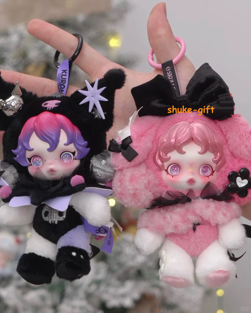 SKULLPANDA X MY MELODY & KUROMI SERIES FIGURE TOY GIFT AUTHENTIC