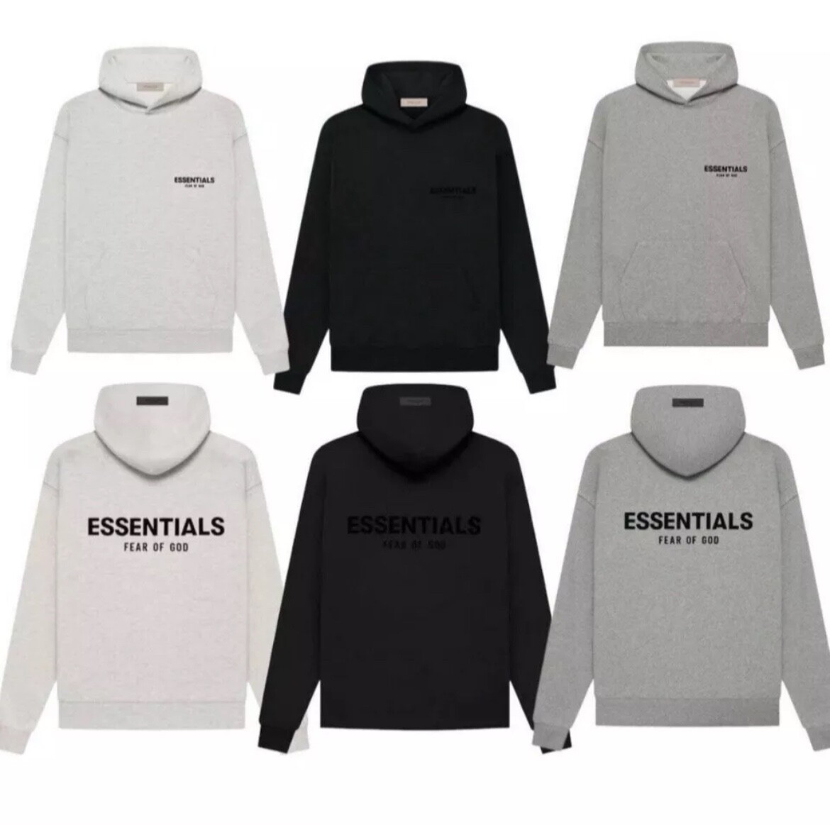 ESSENTIALS fear of god スウェット NEW Fear of God Essentials Light Oatmeal Pullover Hoodie