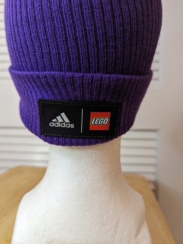 NWT Adidas Lego Winter Hat Purple - Picture 3 of 10