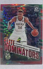 Giannis Antetokounmpo 2020 Donruss Optic Elite Dominators Red Pulsar #12