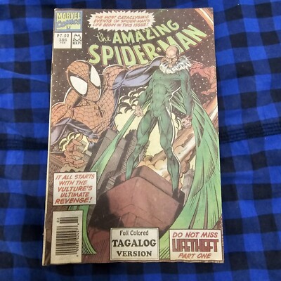 The Amazing Spider-Man #386 | MKPI 1994 Full Colored Tagalog Version