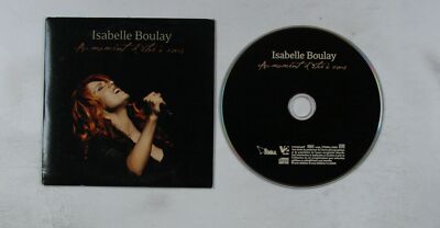 Isabelle Boulay Au Moment D'Être A Vous France Adv Cardcover CD 2002 Chanson