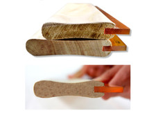 Wider Squeegee 13" Screen Printing Press Tool Wood Handle Rubber Blade Soft