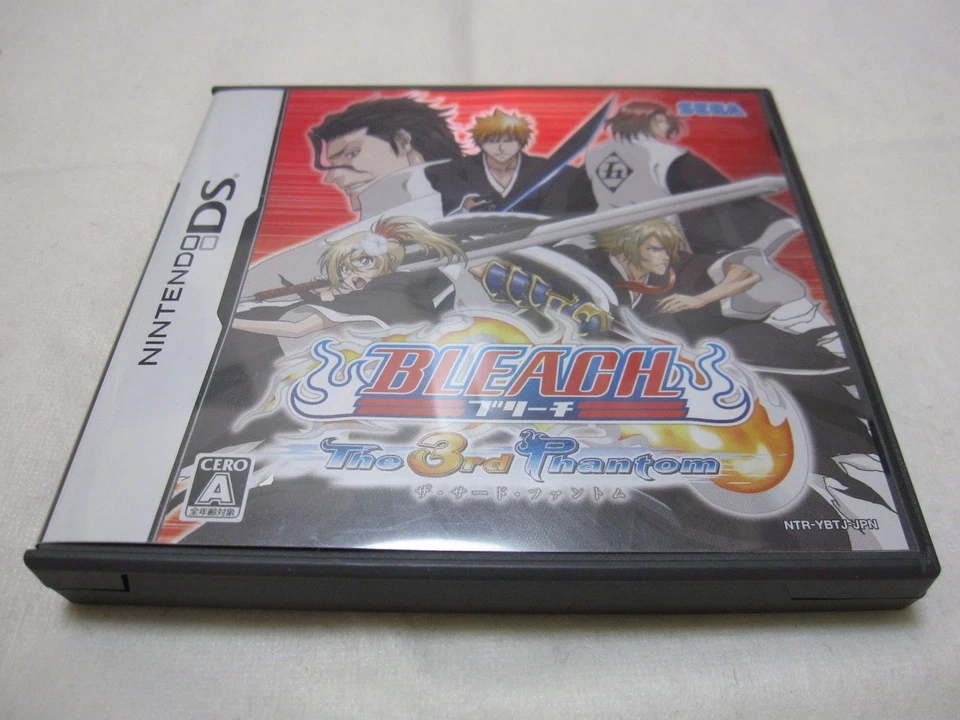 W/Tracking Number. w/Character Book Nintendo DS Bleach the 3rd Phantom Japanese - Image 3 of 4