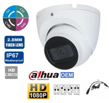 1/3" HD 800TVL In/Outdoor Night Vision Mini Dome Camera Security Camera + Power