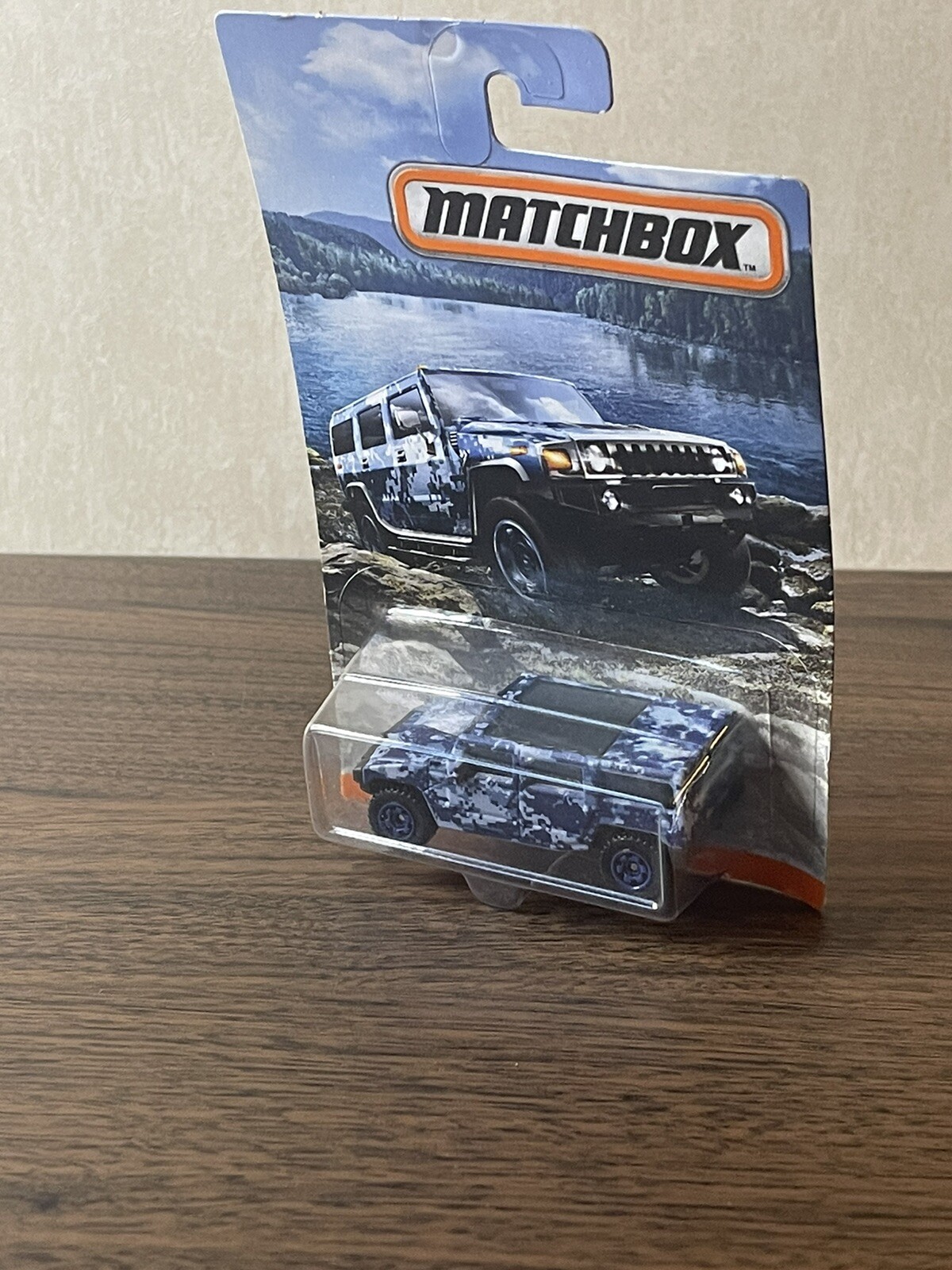 2017 Matchbox Camo Hummer® H2™ Concept BLUE CAMOUFLAGE / MOC