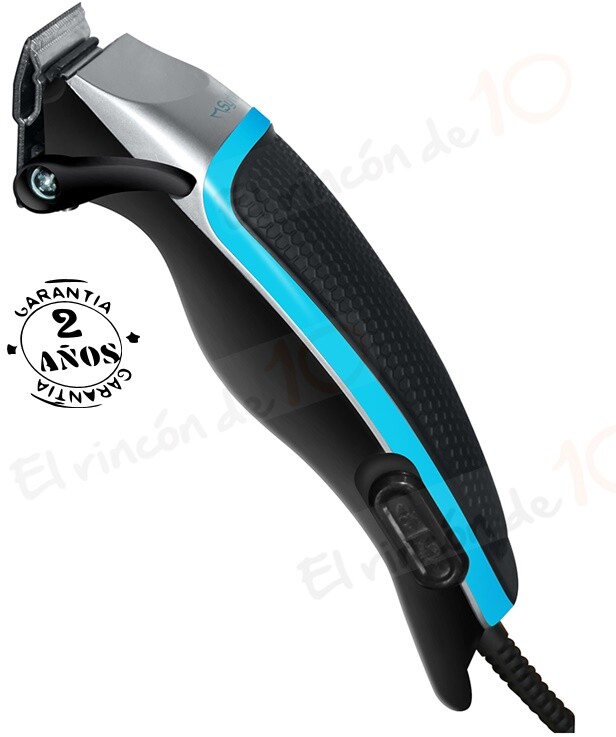 CORTA PELO ELECTRICO, MOTOR POTENTE DE 10W., 4 PEINES, AZUL SYHC18 (SYTECH)