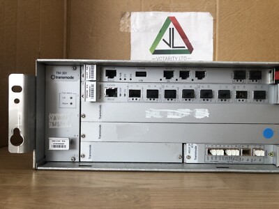 Transmode TM-301 Optical Transport Platform with Compondnts Like