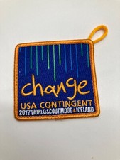 15th World Scout Moot Iceland 2017-  USA Contingent badge