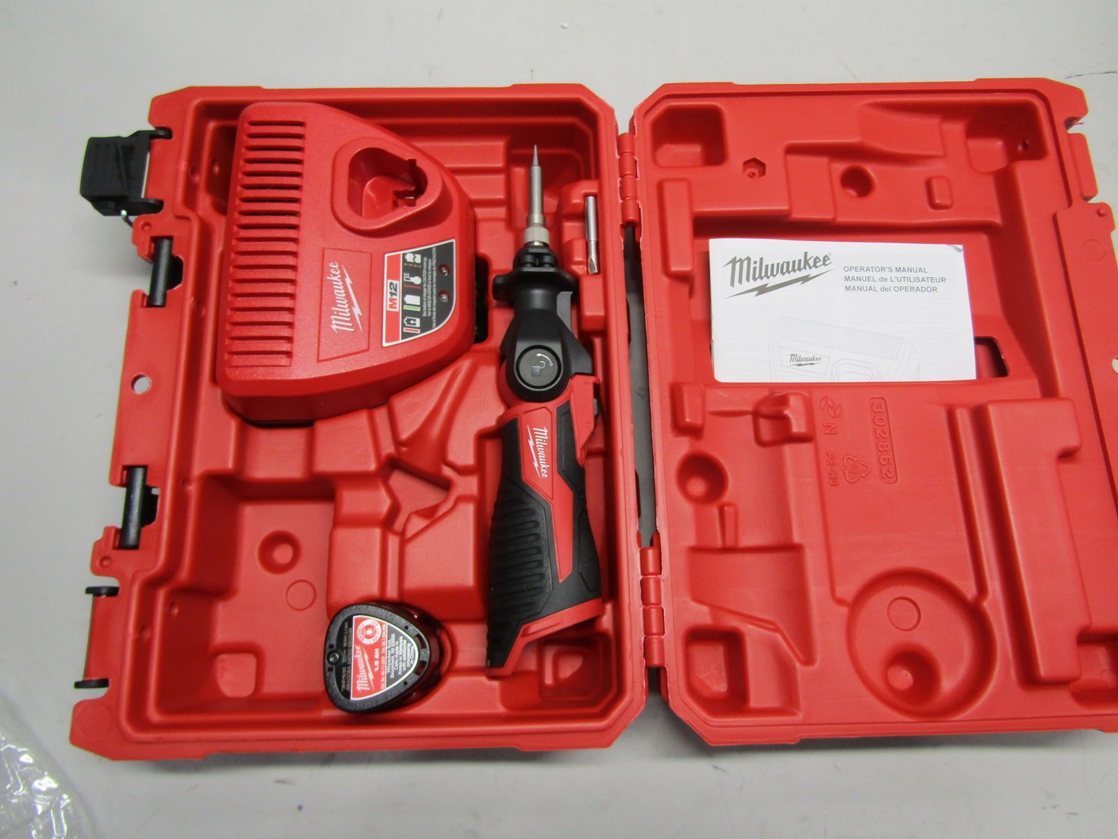 Milwaukee M12 Soldering Iron Kit 248821 eBay
