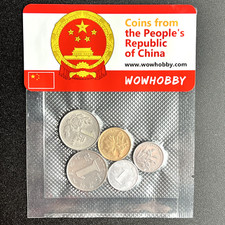 Chinese Coins 🇨🇳 5 Unique Random Coins from China for Coin Collecting 🇨🇳