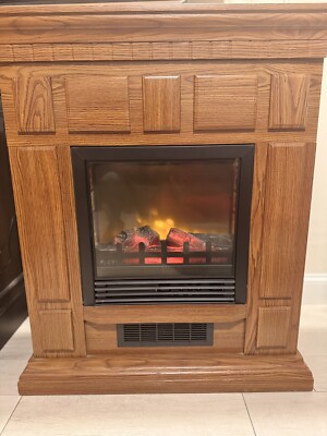 Chimenea Electrica Calentador Para Sala De Estar Habitacion Manto Con Chimenea