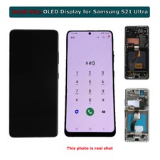 Smaller OLED For Samsung Galaxy S21 Ultra LCD Display Touch Screen Replacement