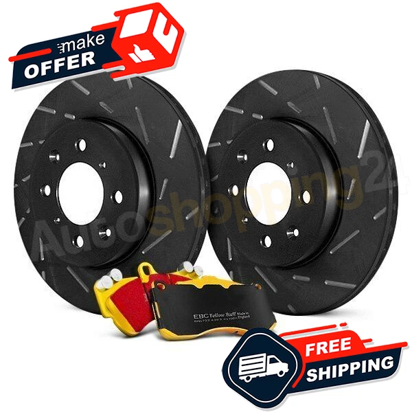 Kit de freno trasero ranurado EBC Stage 9 Super Sleeper para Chevy Silverado 1500 07-13 Foto 2 de 4