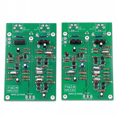 1 Pair Naim NAC152 Split Preamp Finished Board Dual Channel