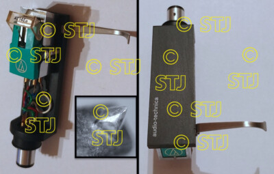 Cartridge AUDIO TECHNICA AT14Ea + Stylus ORIGINAL NUDE + Shell / Stylus Option!!