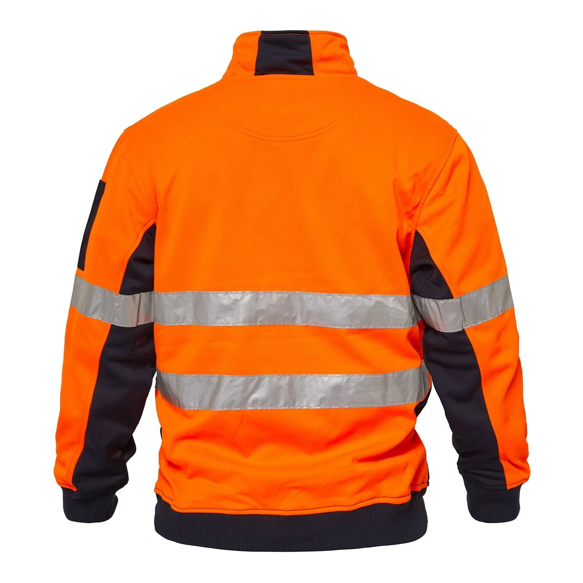 Hi vis hoodie shop with reflective tape