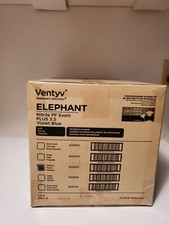 CASE OF VENTYV NITRILE EXAM GLOVES, MED. OR LRG, 10 BOXES OF 200 2000 TOTAL