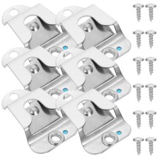 6 Pcs Radio Cb Mic Holder Microphone Hook Handheld Clip Hanger