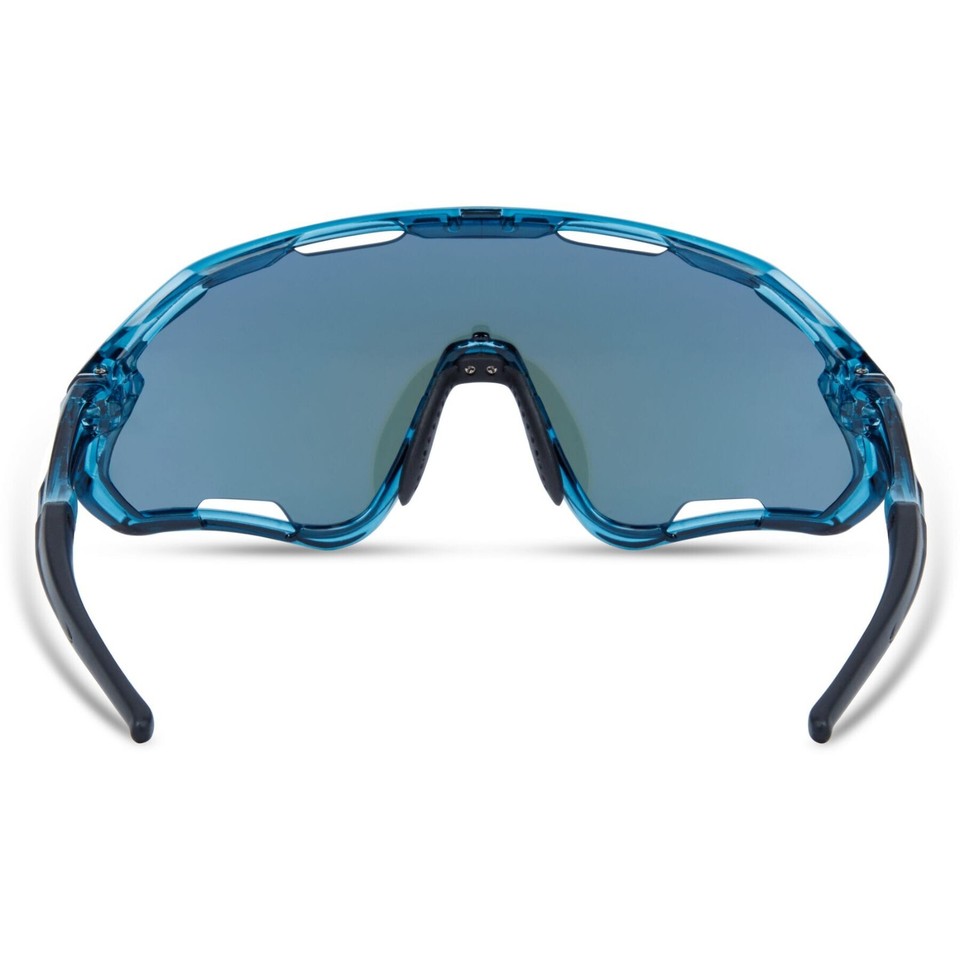 Madison Code Breaker II Sunglasses Crystal Gloss Blue/ Blue Mirror