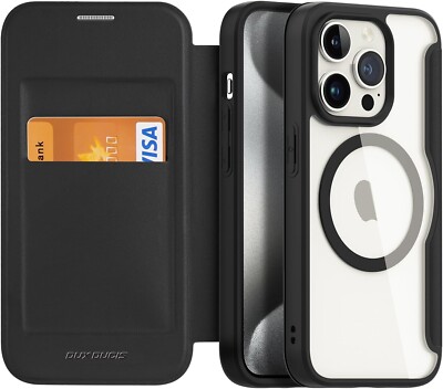 DUX DUCIS Magnetic Case für iPhone 15 Pro, [kompatibel mit MagSafe] Premium