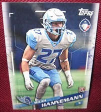 2019 TOPPS AAF #172 MICAH HANNEMANN RC