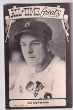 Bill McKechnie 1973-75 TCMA All Time Greats Postcard Set Filler