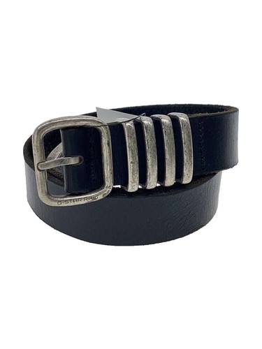 Absolutely Fresh Black Genuine Suede Star, Studded Belt 32 