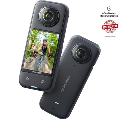 X3 5.7K 360 Action Camera with FlowState Stabilization for Outdoor Adventures