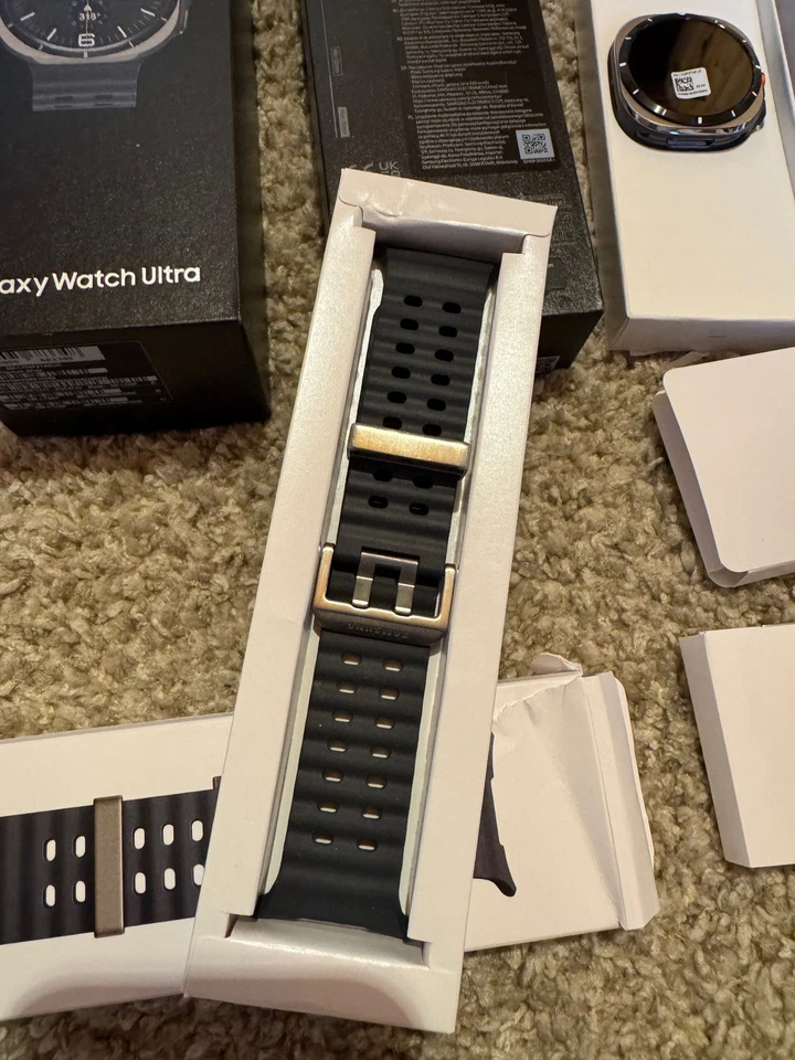 Samsung Galaxy Watch Ultra LTE 47 mm Titanium silver TOP & OVP! - Bild 3 von 4