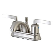 Kingston Brass FB260.EFL Centurion 1.2 GPM Centerset Bathroom - Nickel