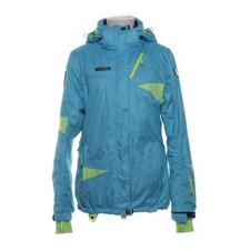 Icepeak, Skijacke, Damen, Größe: 38, Blau/Gelb/Schwarz, Polyamid/Polyester #sIE