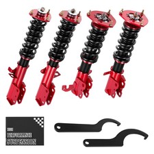 4pc Full Coilovers Shock Absorbers For Toyota Corolla Ae92e90 1987-1991