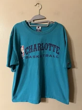 Champion Charlotte Hornets Basketball NBA T Shirt Size XL Vintage 90’s