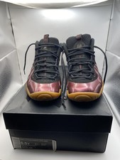 Nike Little Posite One Shoes Youth Size 6.5Y Night Maroon Foamposite 644791-600