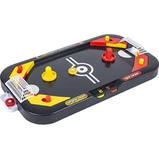 2 in 1 Sports Tabletop Game for Kids, Soccer and Hockey Table Game for Indoor...