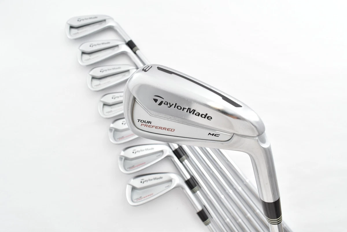 Jeu De 6 Fers TaylorMade Tour Preferred MC (5-PW) - Droitier, Shafts Steel S200 - Occasion Fonctionnel