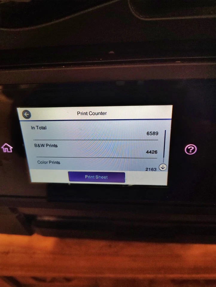 EPSON WORKFORCE WF-7720 All-In-One PrecisionCore Inkjet Printer WORKS- w/ Ex.INK - Image 3 of 4