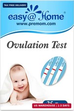 Easy Home Ovulation Test Strips, 25 Pack Fertility Tests, Ovulation Predictor Ki