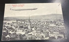 Zurich Zeppelin 1908 - shipped from Zurich 26 July 1908