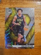 Collin Sexton 2024-25 Panini Mosaic Silver Laser #166 Utah Jazz 