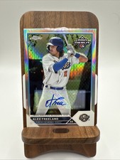 2023 Topps Pro Debut #PDC-83 Alex Freeland Chrome Autographs Ref #/99 Dodgers
