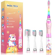Kids Electric Toothbrush Toddler Toothbrush Age 2-4-8-12 Electric Toothbrush ...