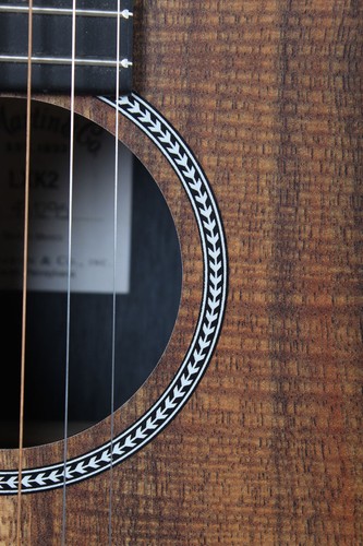 Martin LXK2 Koa Pattern Little Martin Acoustic Guitar Travel Guitar with Gig Bag - Picture 5 of 14