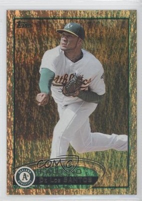 2012 Topps Gold Sparkle Fautino De Los Santos Faustino De Los Santos #505 5x3