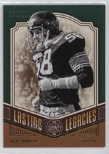 2020 Panini Legacy Lasting Legacies Green 90/100 Jack Lambert #LL-JL HOF 1q9