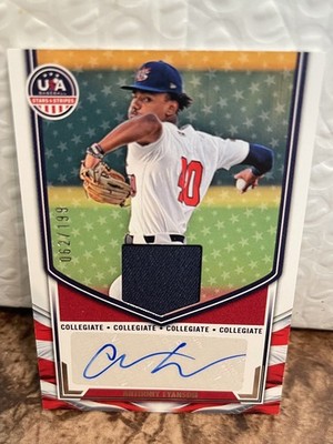 2025 Panini Stars and Stripes Signature Materials Anthony Eyanson #NTS-AE /199 