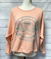 Vintage Camp Beverly Hills Peach Inside Out F...