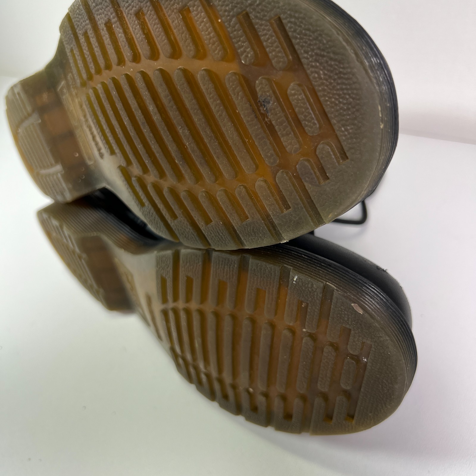 Doc Dr. Martens 1460 Vonda Mono Black Embroidered Rose Leather Boots Women's 8 thumbnail 14